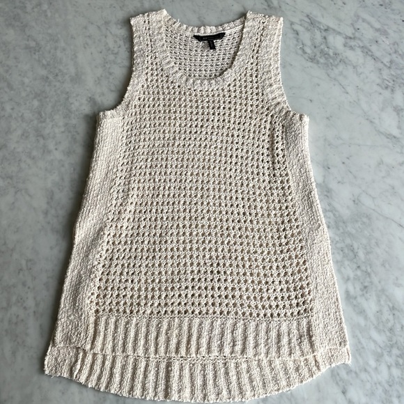 BCBG Sleeveless Knit Sweater - Picture 3 of 6